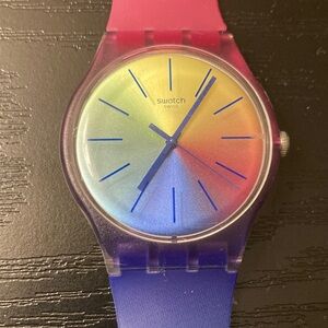Swatch Multicolor Gradient Watch